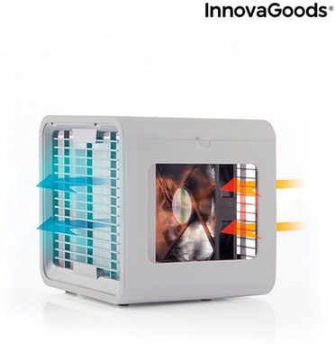 Mini climatizador evaporativo portatil INNOVAGOODS con Led FreezyQ